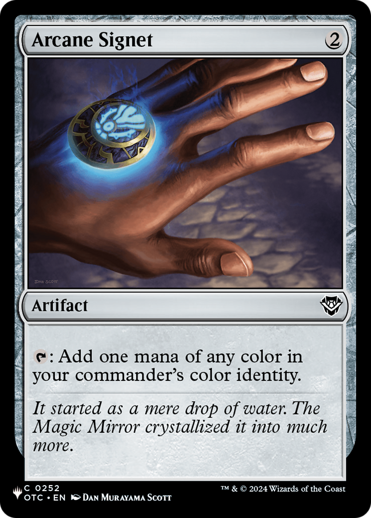 Arcane Signet (OTC) [The List] | Exor Games New Glasgow