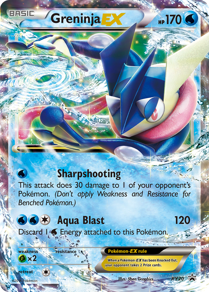 Greninja EX (XY20) [XY: Black Star Promos] | Exor Games New Glasgow