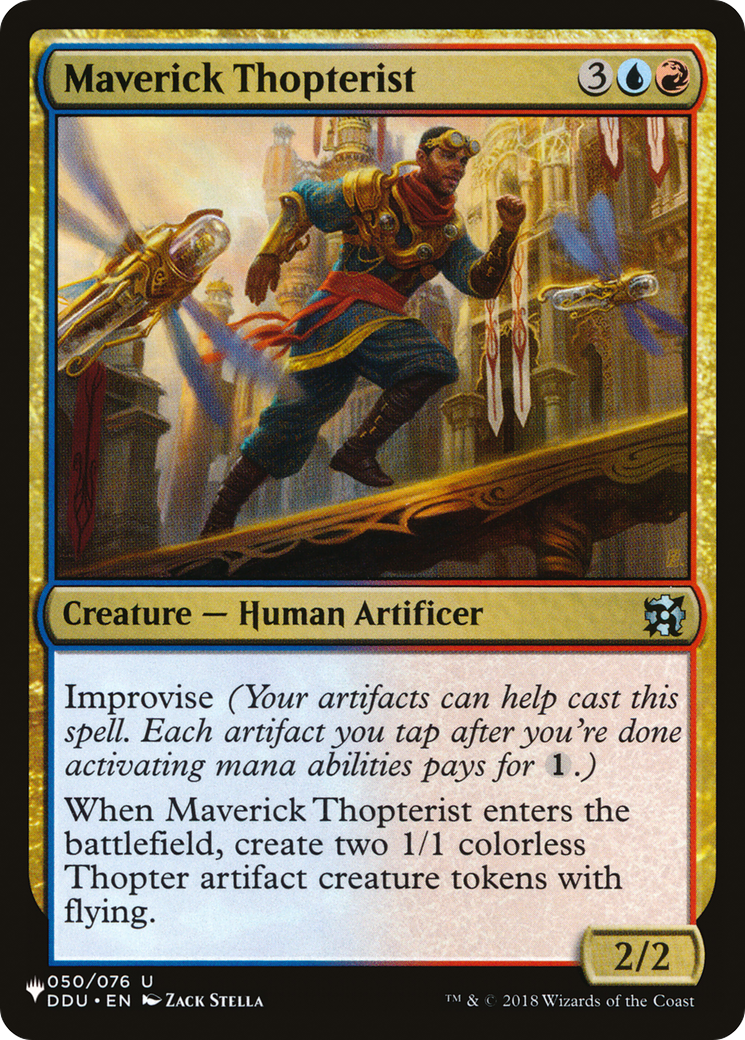 Maverick Thopterist (DDU) [The List] | Exor Games New Glasgow