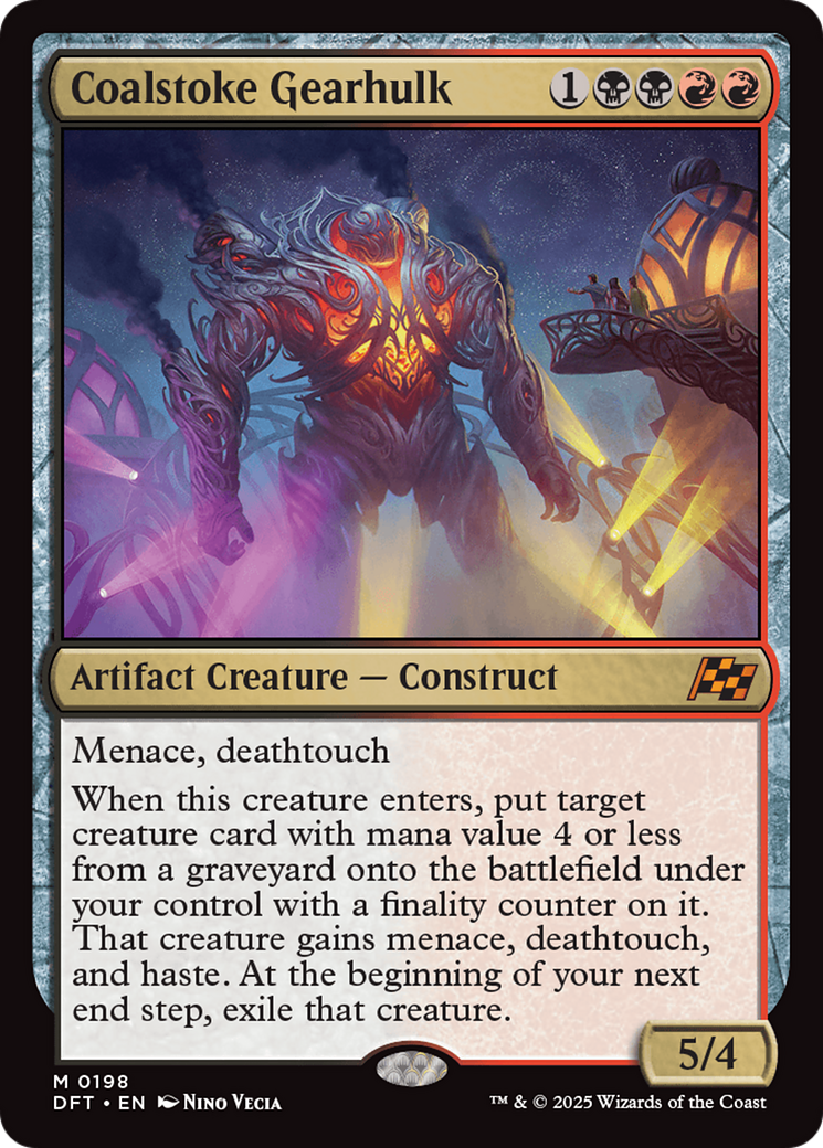 Coalstoke Gearhulk [Aetherdrift] | Exor Games New Glasgow