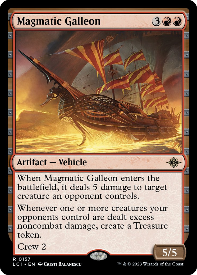 Magmatic Galleon [The Lost Caverns of Ixalan] | Exor Games New Glasgow