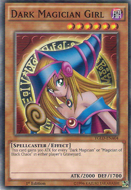 Dark Magician Girl [YGLD-ENA04] Common | Exor Games New Glasgow