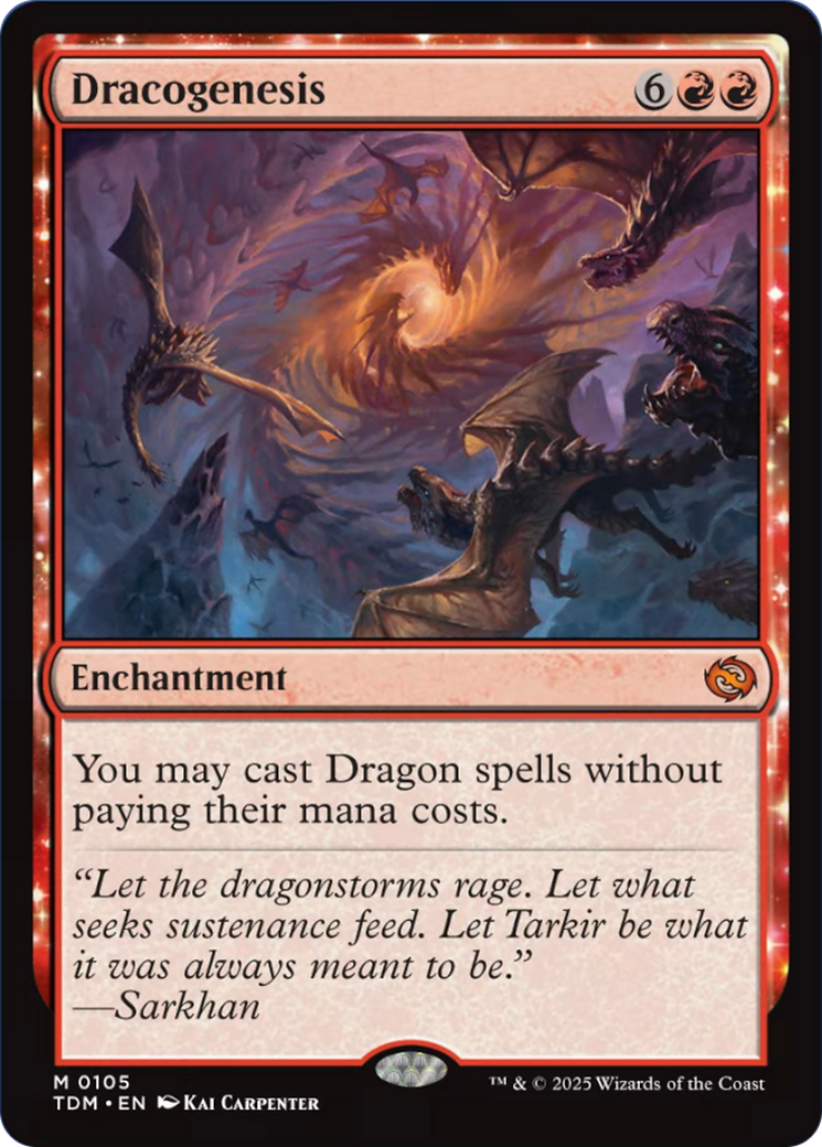 Dracogenesis [Tarkir: Dragonstorm] | Exor Games New Glasgow