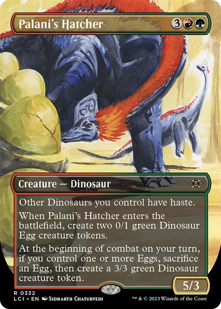 Palani's Hatcher (Borderless) [The Lost Caverns of Ixalan] | Exor Games New Glasgow