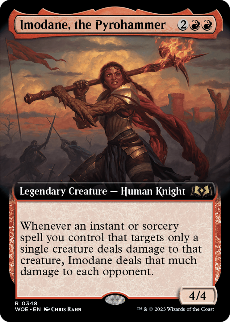 Imodane, the Pyrohammer (Extended Art) [Wilds of Eldraine] | Exor Games New Glasgow