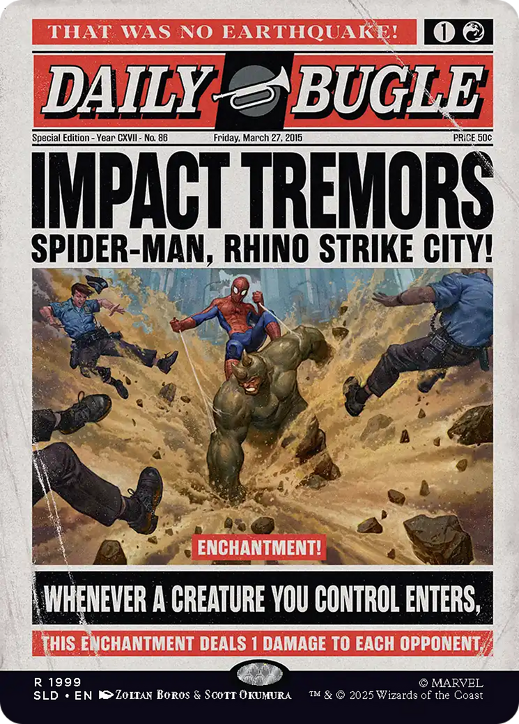 Impact Tremors (1999) (Rainbow Foil) [Secret Lair Drop Series] | Exor Games New Glasgow