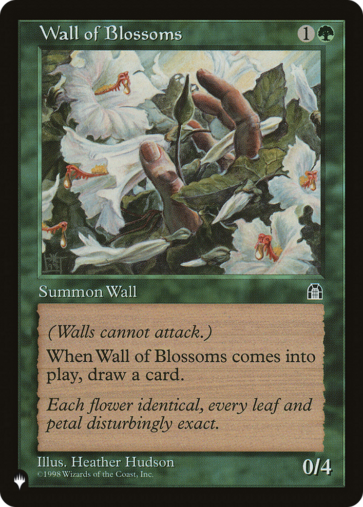 Wall of Blossoms [The List Reprints] | Exor Games New Glasgow