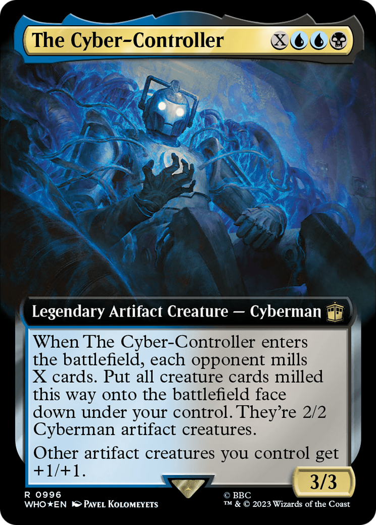 The Cyber-Controller (Extended Art) (Surge Foil) [Doctor Who] | Exor Games New Glasgow