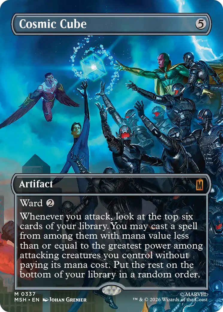 Cosmic Cube (Borderless) (0337) [Marvel Super Heroes] | Exor Games New Glasgow