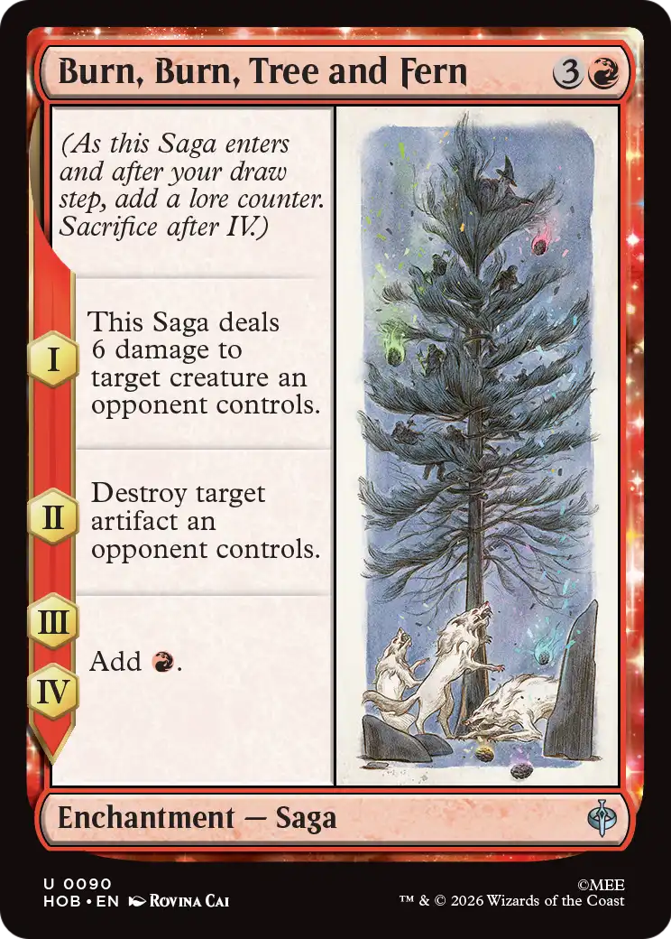 Burn, Burn, Tree and Fern [The Hobbit] | Exor Games New Glasgow