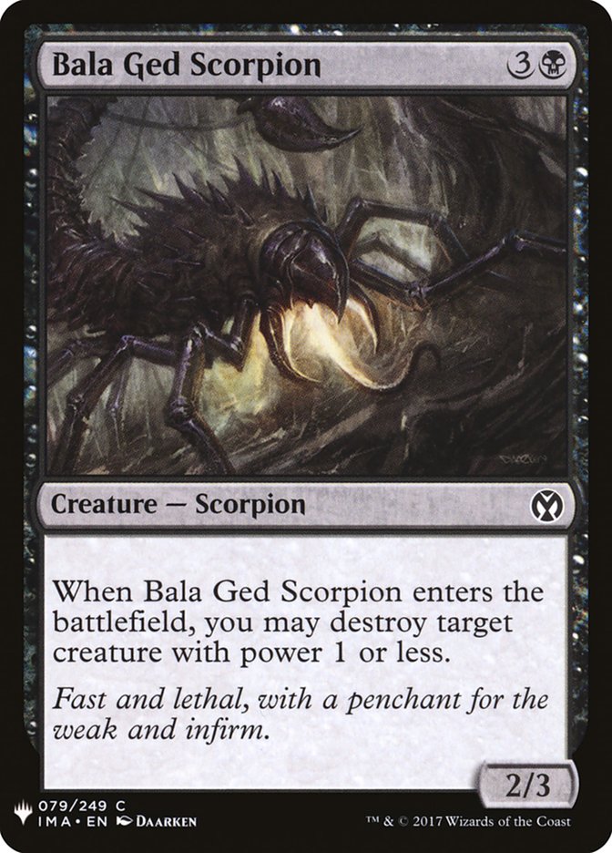 Bala Ged Scorpion [Mystery Booster] | Exor Games New Glasgow