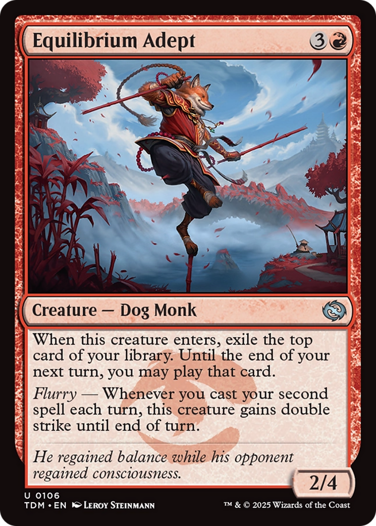 Equilibrium Adept [Tarkir: Dragonstorm] | Exor Games New Glasgow