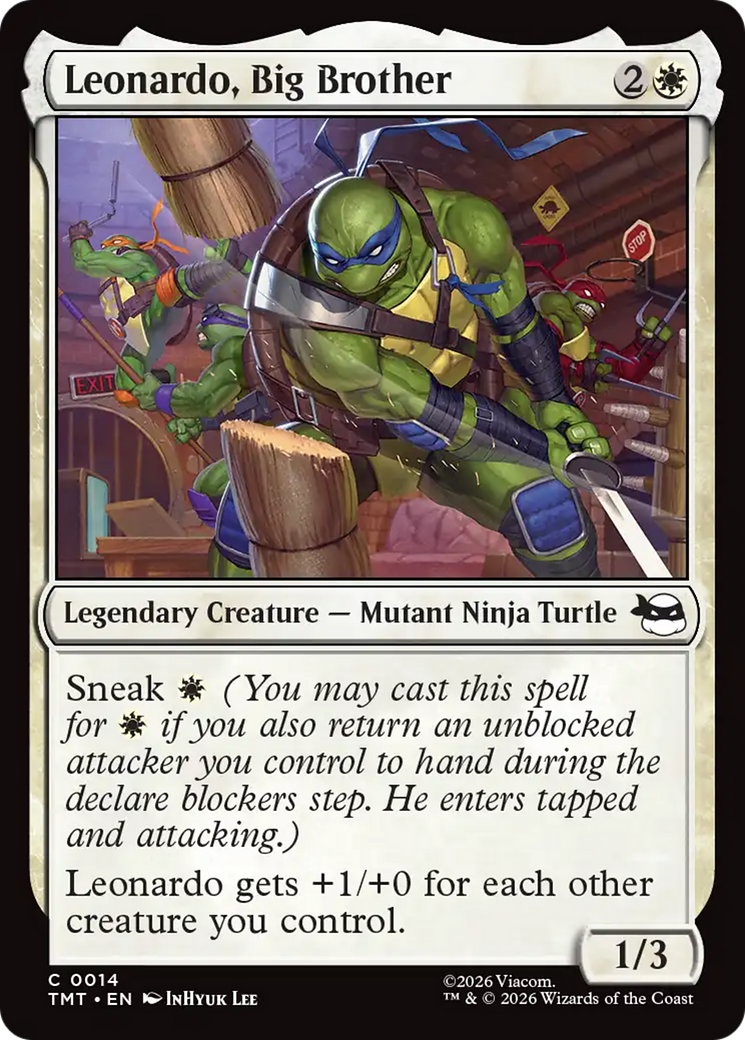 Leonardo, Big Brother [Teenage Mutant Ninja Turtles] | Exor Games New Glasgow