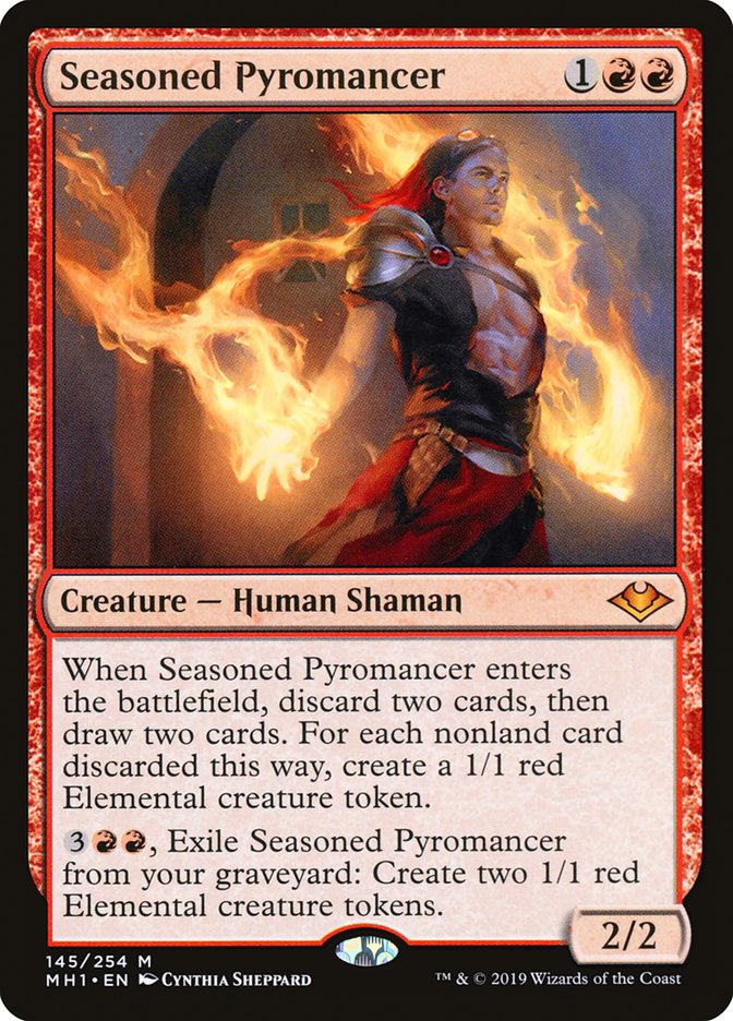 Seasoned Pyromancer [Modern Horizons] | Exor Games New Glasgow