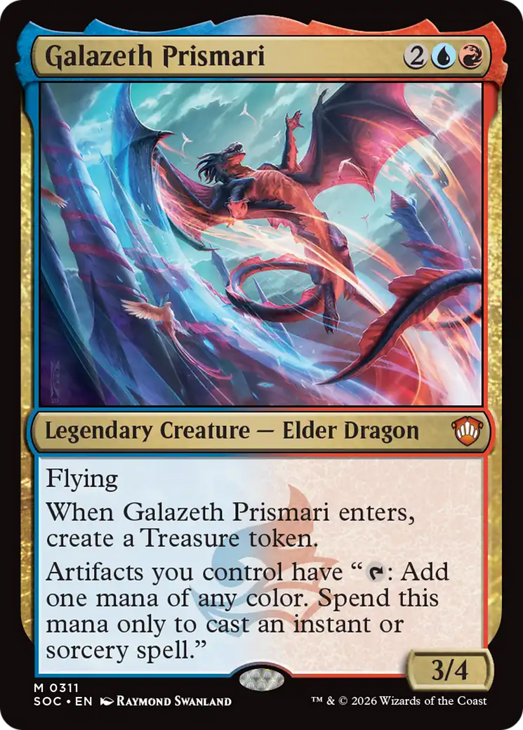 Galazeth Prismari [Secrets of Strixhaven Commander] | Exor Games New Glasgow