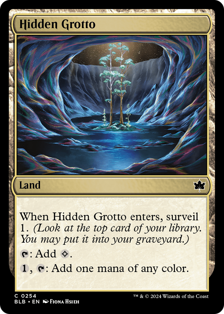 Hidden Grotto [Bloomburrow] | Exor Games New Glasgow