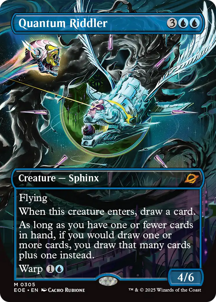 Quantum Riddler (Borderless) [Edge of Eternities] | Exor Games New Glasgow