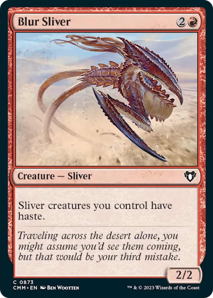 Blur Sliver [Commander Masters] | Exor Games New Glasgow