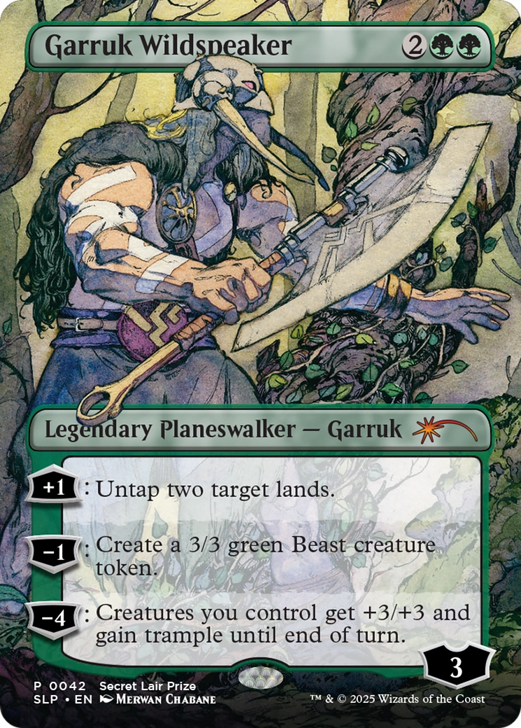 Garruk Wildspeaker [Secret Lair Showdown] | Exor Games New Glasgow