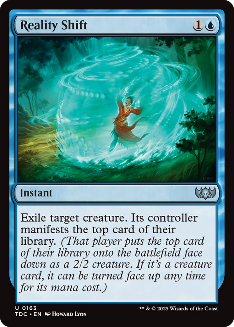Reality Shift [Tarkir: Dragonstorm Commander] | Exor Games New Glasgow