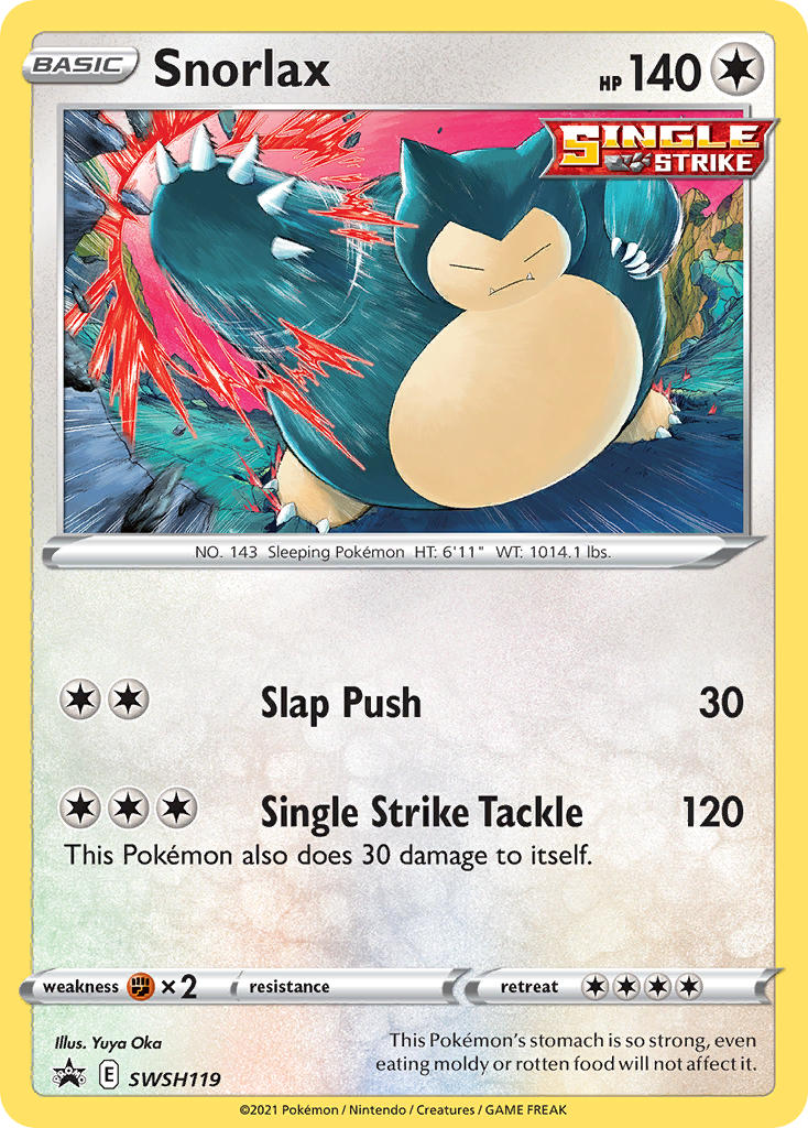 Snorlax (SWSH119) [Sword & Shield: Black Star Promos] | Exor Games New Glasgow