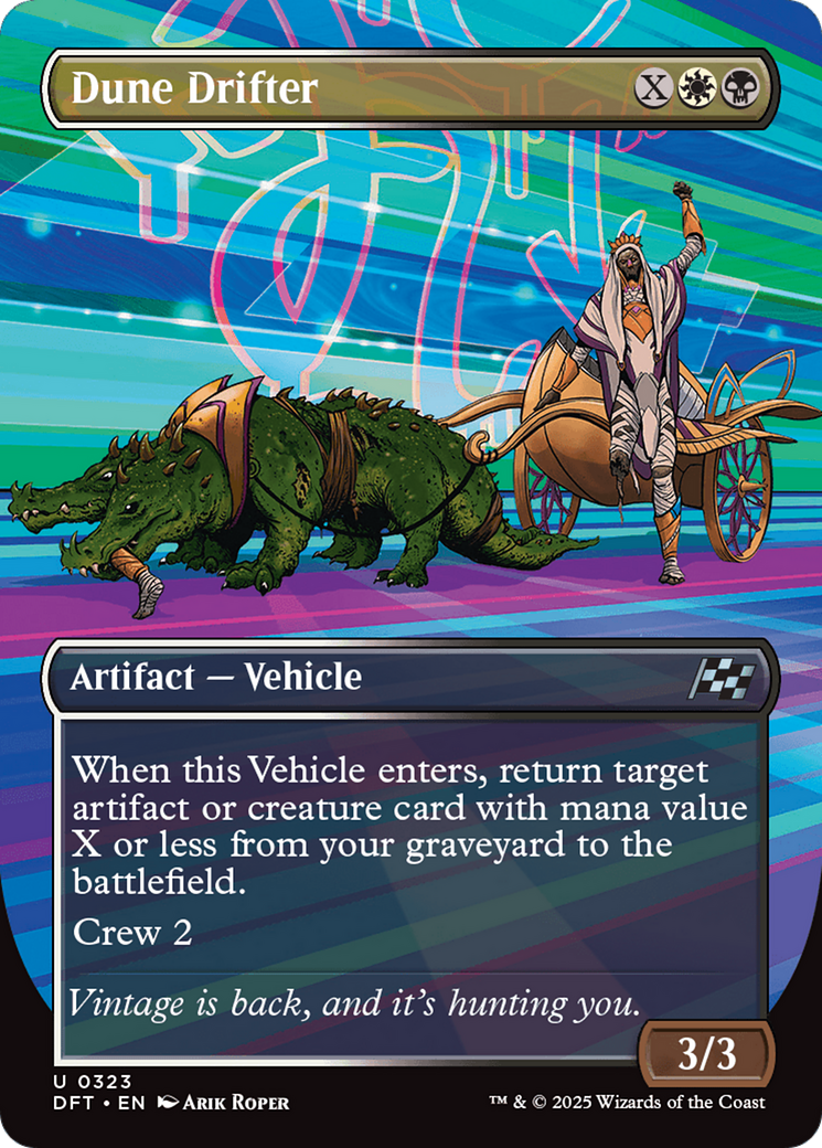 Dune Drifter (Borderless) [Aetherdrift] | Exor Games New Glasgow