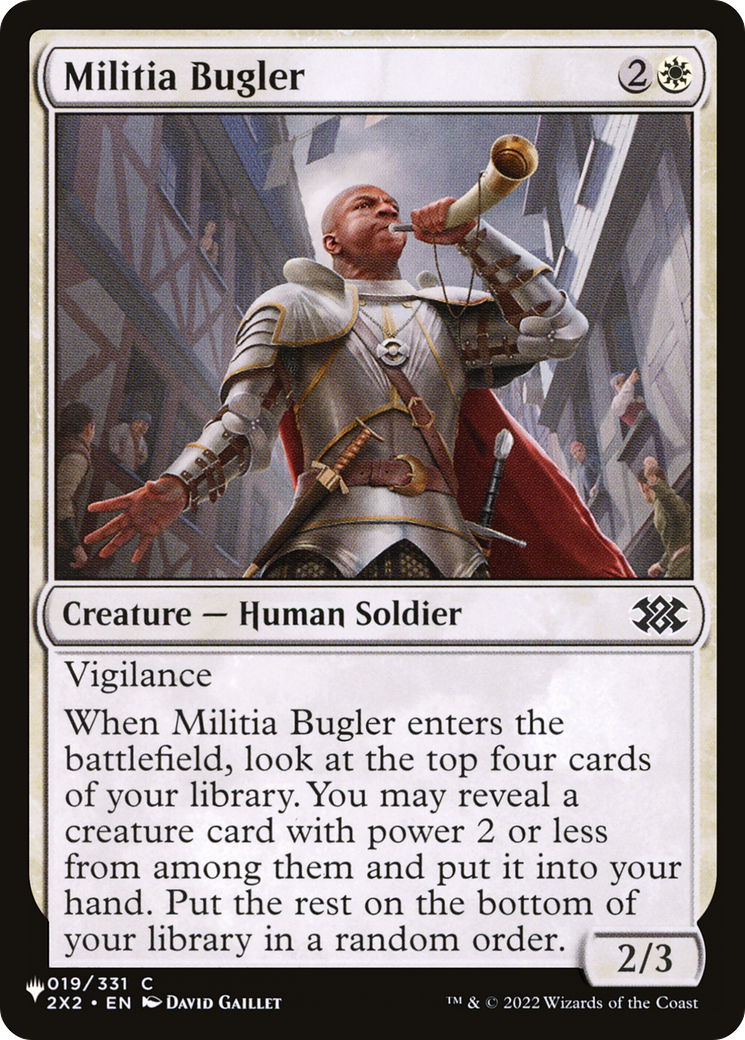 Militia Bugler [The List Reprints] | Exor Games New Glasgow