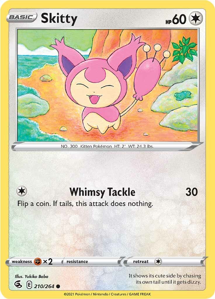 Skitty (210/264) [Sword & Shield: Fusion Strike] | Exor Games New Glasgow