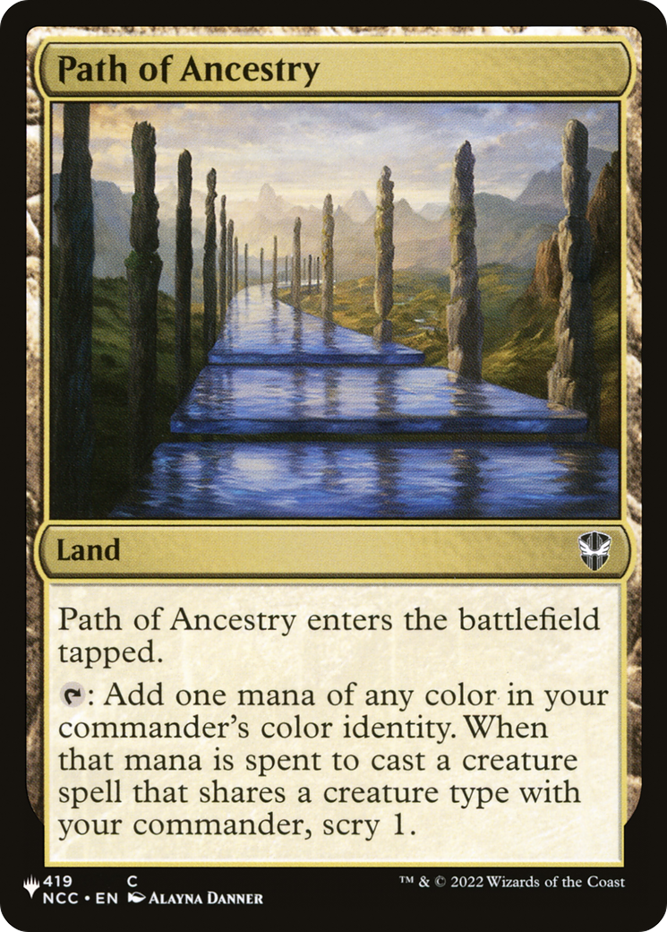 Path of Ancestry (NCC) [The List] | Exor Games New Glasgow