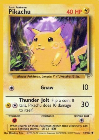 Pikachu (58/102) (E3 Stamped Promo) [Miscellaneous Cards] | Exor Games New Glasgow