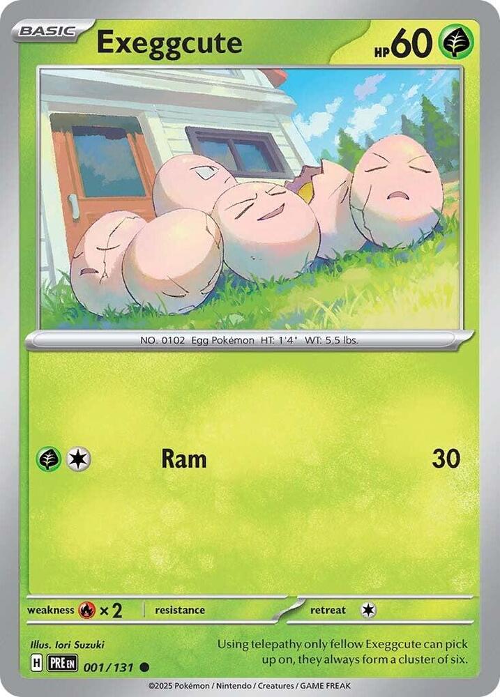 Exeggcute (001/131) [Scarlet & Violet: Prismatic Evolutions] | Exor Games New Glasgow