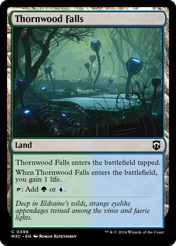 Thornwood Falls (Ripple Foil) [Modern Horizons 3 Commander] | Exor Games New Glasgow