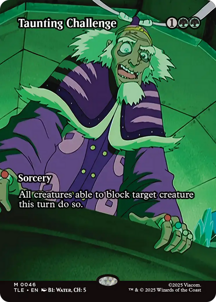 Taunting Challenge (Borderless) [Avatar: The Last Airbender: Eternal-Legal] | Exor Games New Glasgow