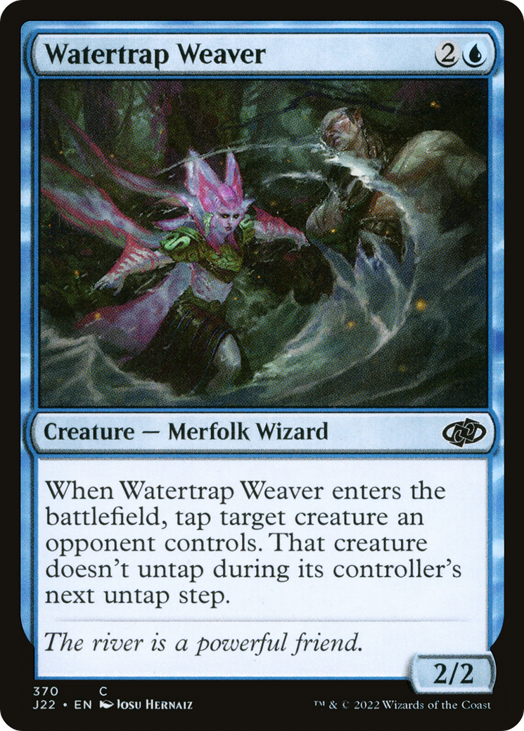 Watertrap Weaver [Jumpstart 2022] | Exor Games New Glasgow