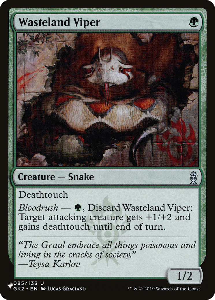 Wasteland Viper [The List Reprints] | Exor Games New Glasgow