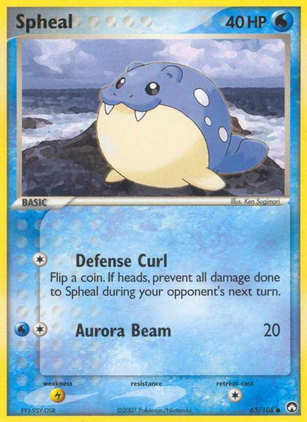 Spheal (65/108) [EX: Power Keepers] | Exor Games New Glasgow