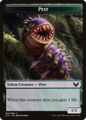 Pest // Jace, Telepath Unbound Emblem Double-Sided Token [Secret Lair: From Cute to Brute Tokens] | Exor Games New Glasgow