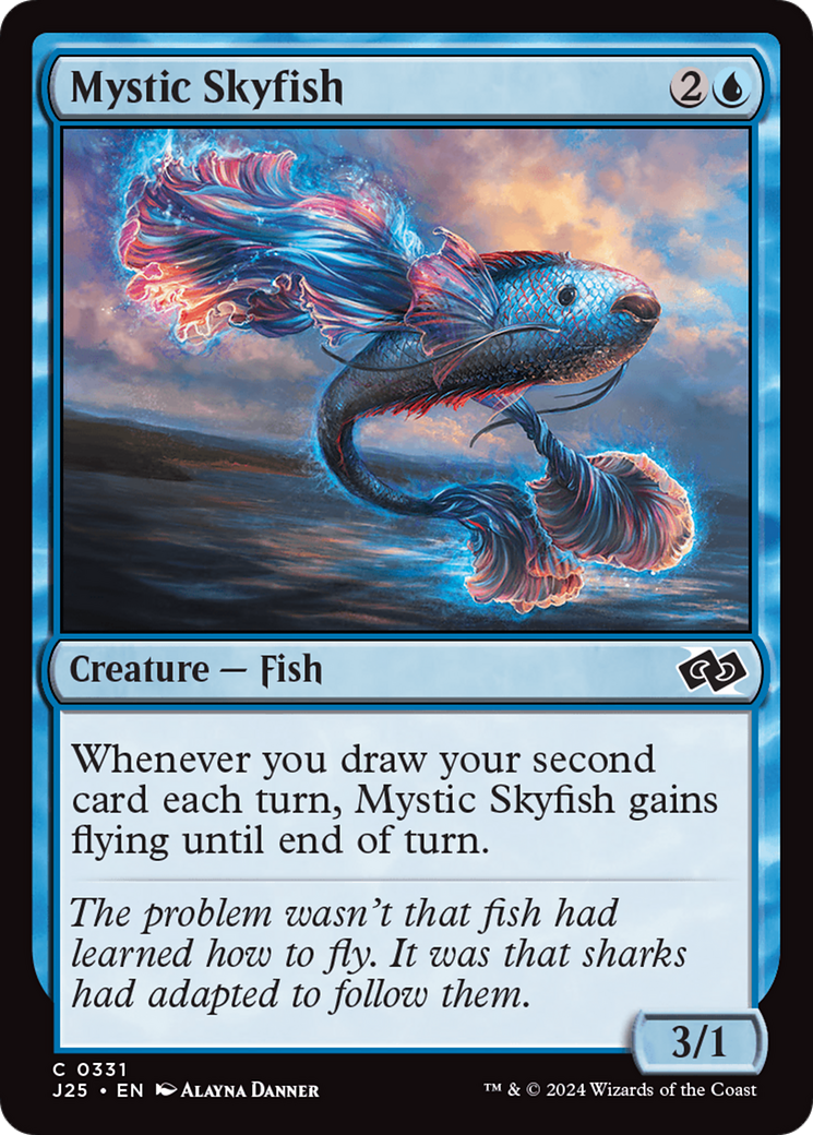 Mystic Skyfish [Foundations Jumpstart] | Exor Games New Glasgow