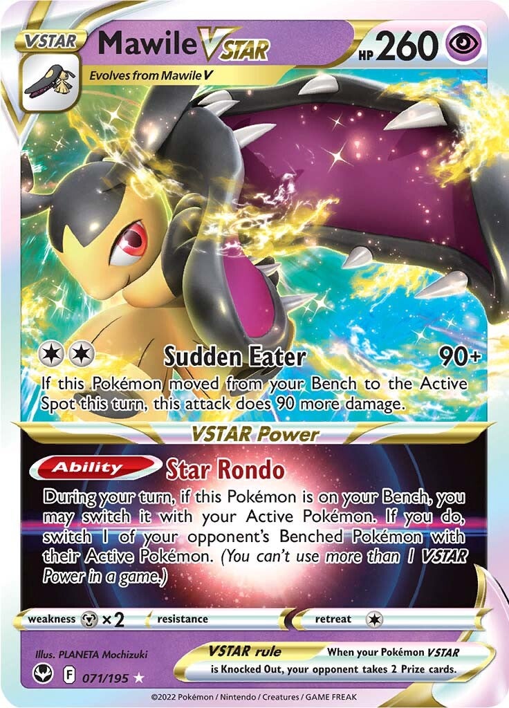 Mawile VSTAR (071/195) [Sword & Shield: Silver Tempest] | Exor Games New Glasgow