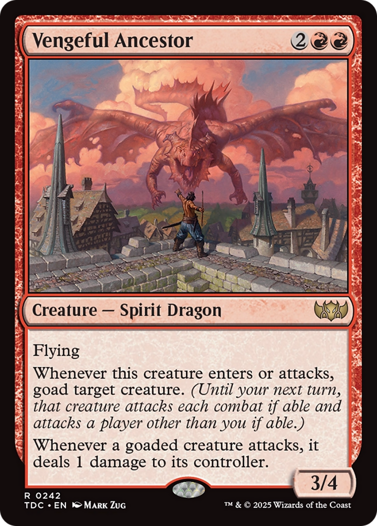 Vengeful Ancestor [Tarkir: Dragonstorm Commander] | Exor Games New Glasgow
