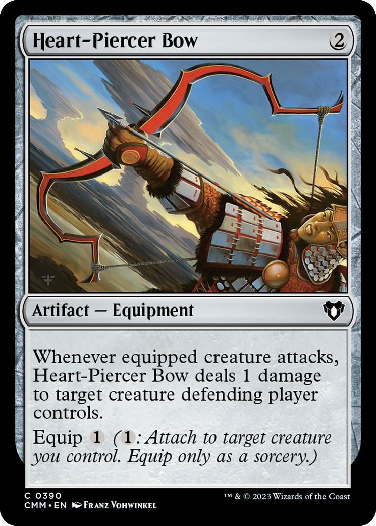 Heart-Piercer Bow [Commander Masters] | Exor Games New Glasgow