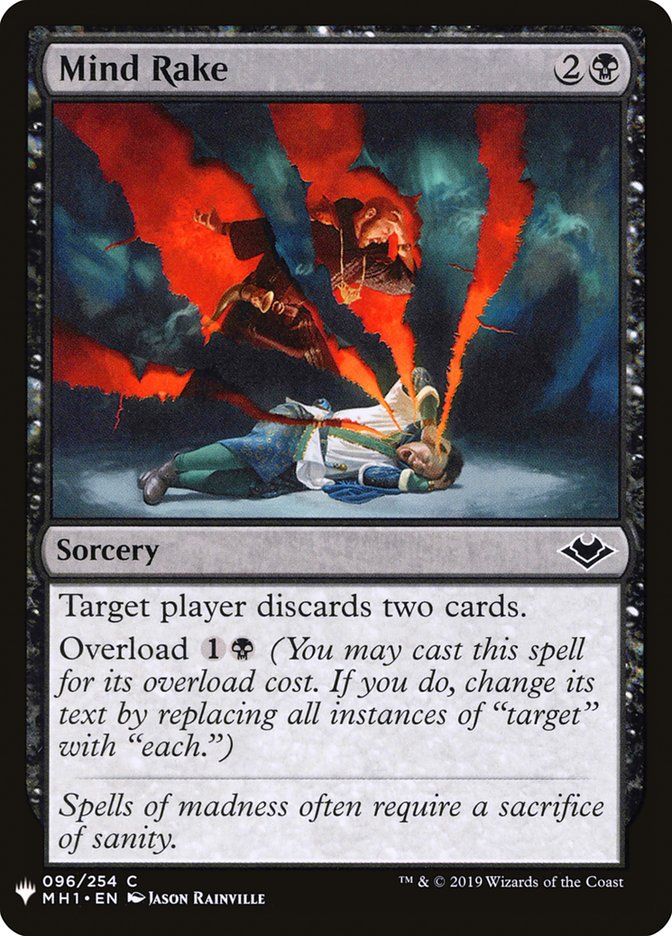 Mind Rake [Mystery Booster] | Exor Games New Glasgow