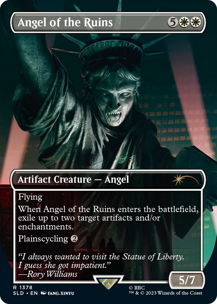 Angel of the Ruins (1378) [Secret Lair Drop Series] | Exor Games New Glasgow