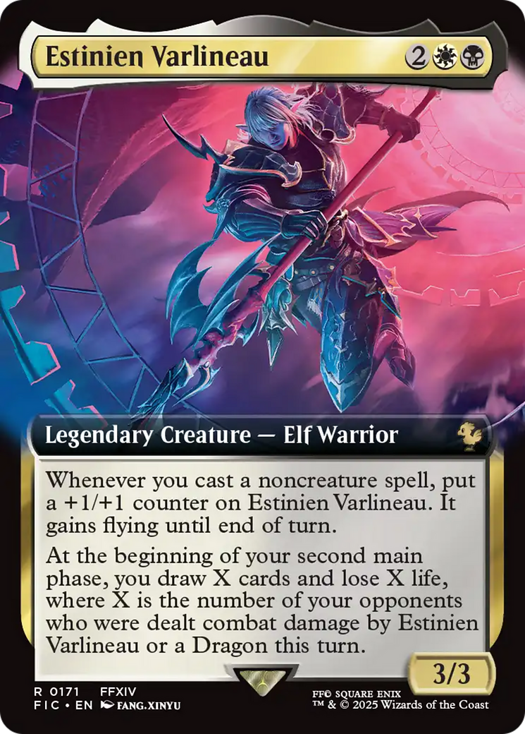 Estinien Varlineau (Extended Art) [FINAL FANTASY Commander] | Exor Games New Glasgow