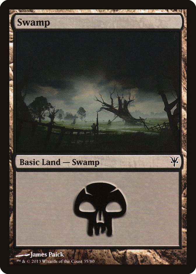 Swamp (35) [Duel Decks: Sorin vs. Tibalt] | Exor Games New Glasgow