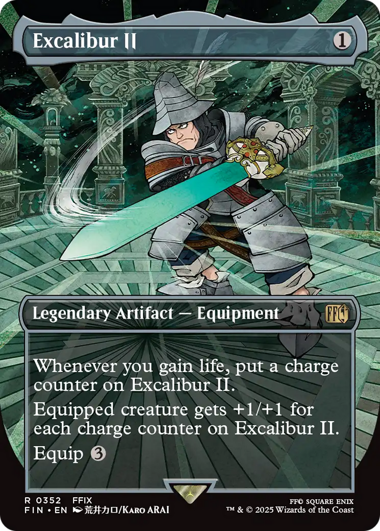 Excalibur II (Borderless) [FINAL FANTASY] | Exor Games New Glasgow