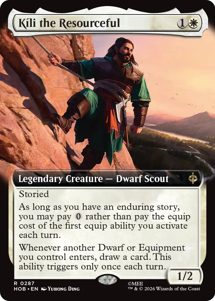 Kili the Resourceful (Extended Art) [The Hobbit] | Exor Games New Glasgow