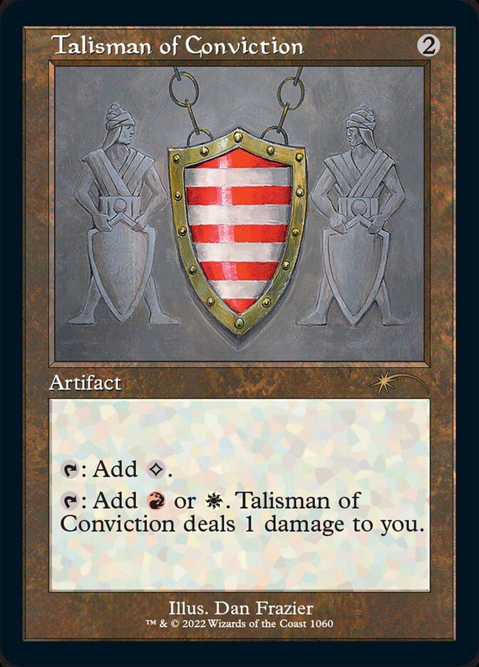 Talisman of Conviction (Foil Etched) [Secret Lair Drop Series] | Exor Games New Glasgow