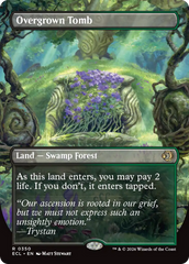 Overgrown Tomb (Borderless) [Lorwyn Eclipsed] | Exor Games New Glasgow