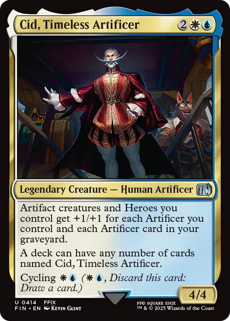Cid, Timeless Artificer (0414) [FINAL FANTASY] | Exor Games New Glasgow